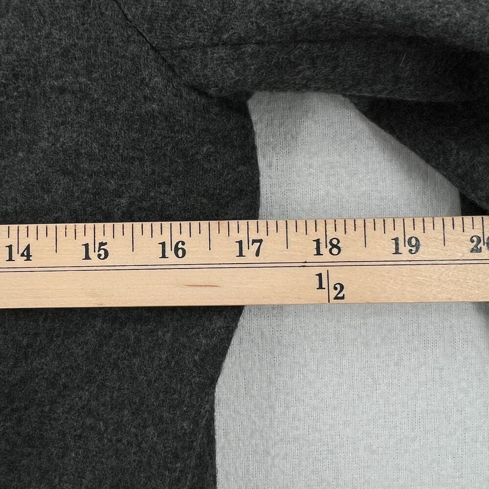 RAG AND BONE Wool Harrow Blazer Womens 2 Gray Black Trim Double Breasted Button - Picture 14 of 15